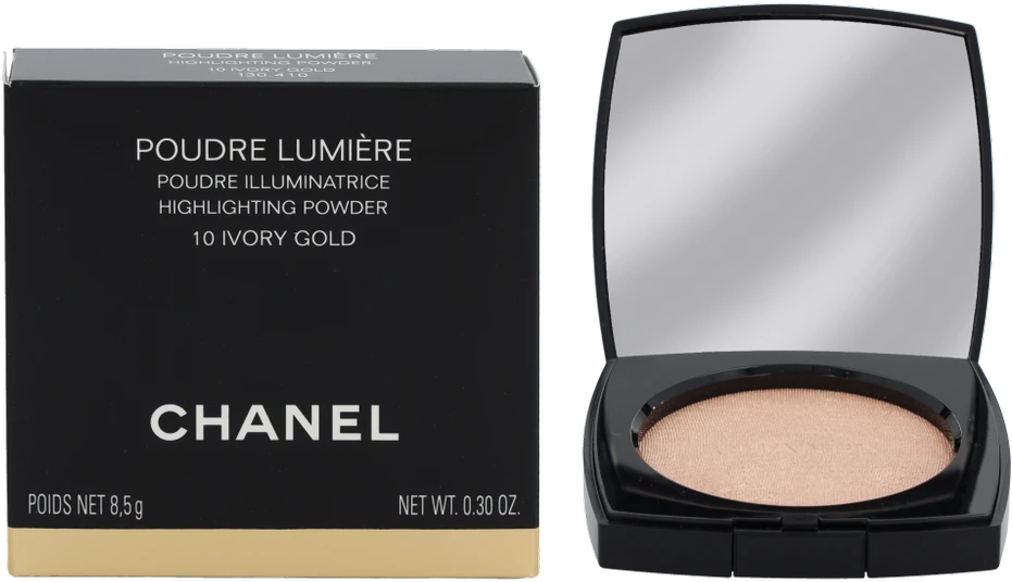 „Chanel Poudre Lumiere“ šviesinamoji pudra #10 Ivory Gold, 8,5 g