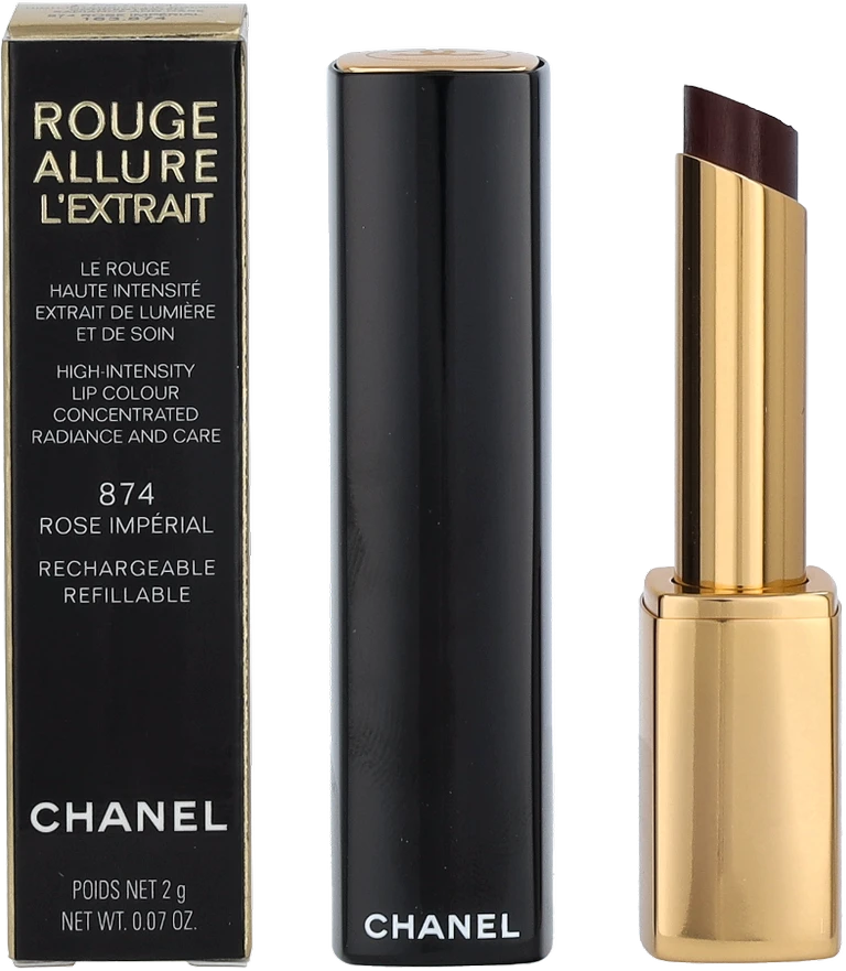 Chanel Rouge Allure L'extrait Lūpų dažai. 2 g, spalva: 874
