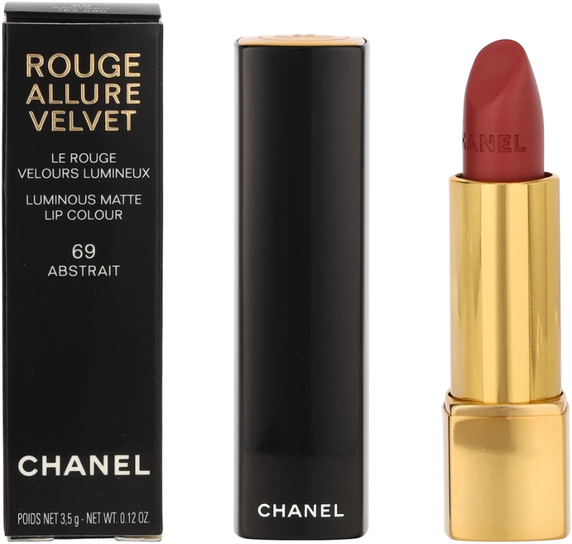 Chanel Rouge Allure Velvet Luminous Matte Lip Colour #69 Abstrait, 3.5 g