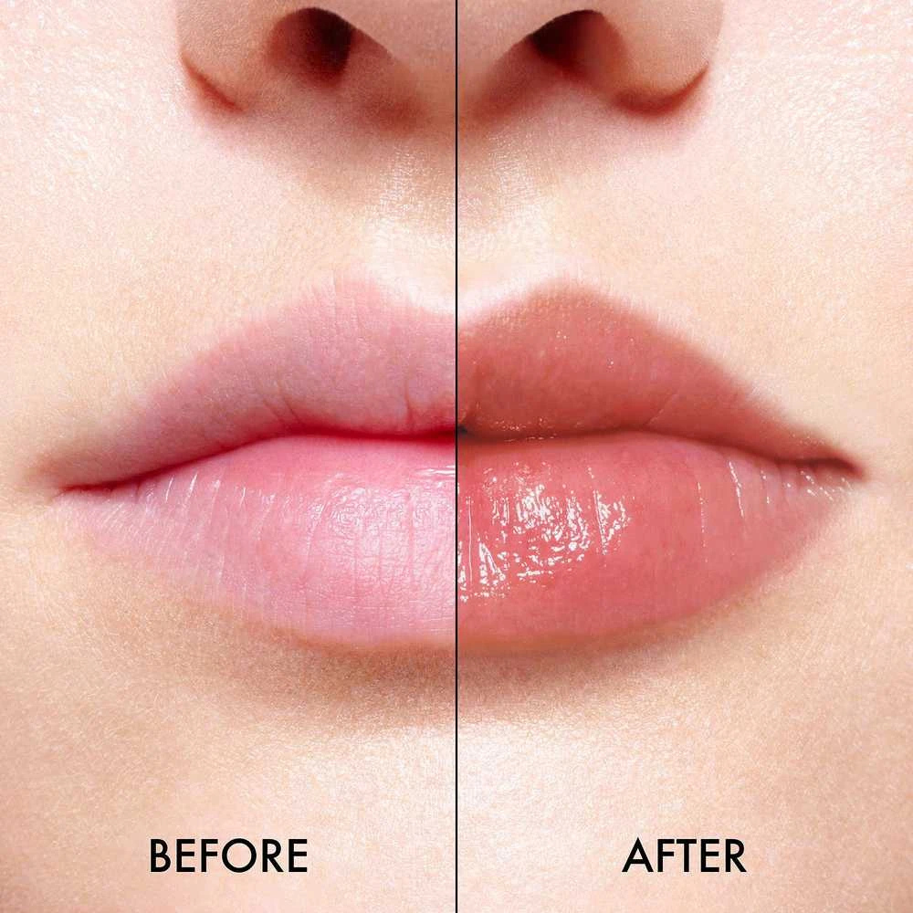 Drėkinamasis lūpų spalvą paryškinantis balzamas Dior Addict Lip Glow Balm, atspalvis: 038 Soft Nude, 3,2 g