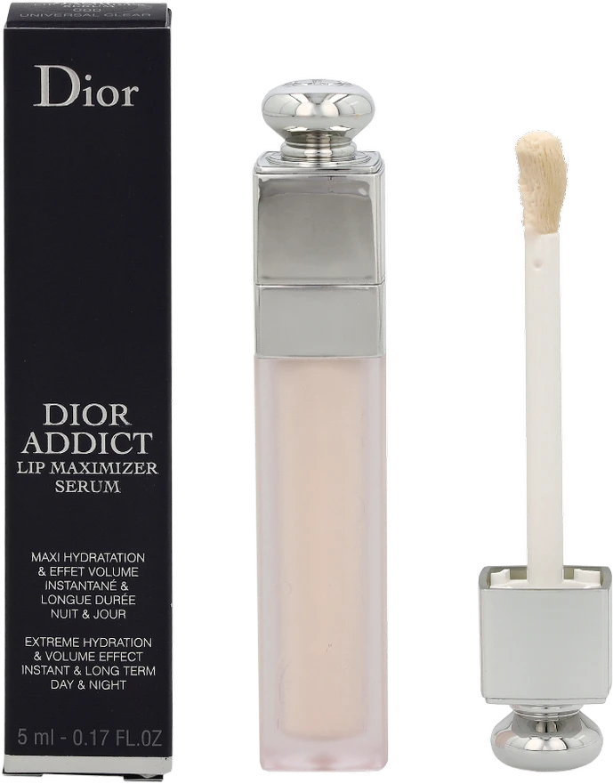 Dior Addict Lip Maximizer lūpas putlinantis blizgis, spalva: 000 Universal Clear, 6 ml