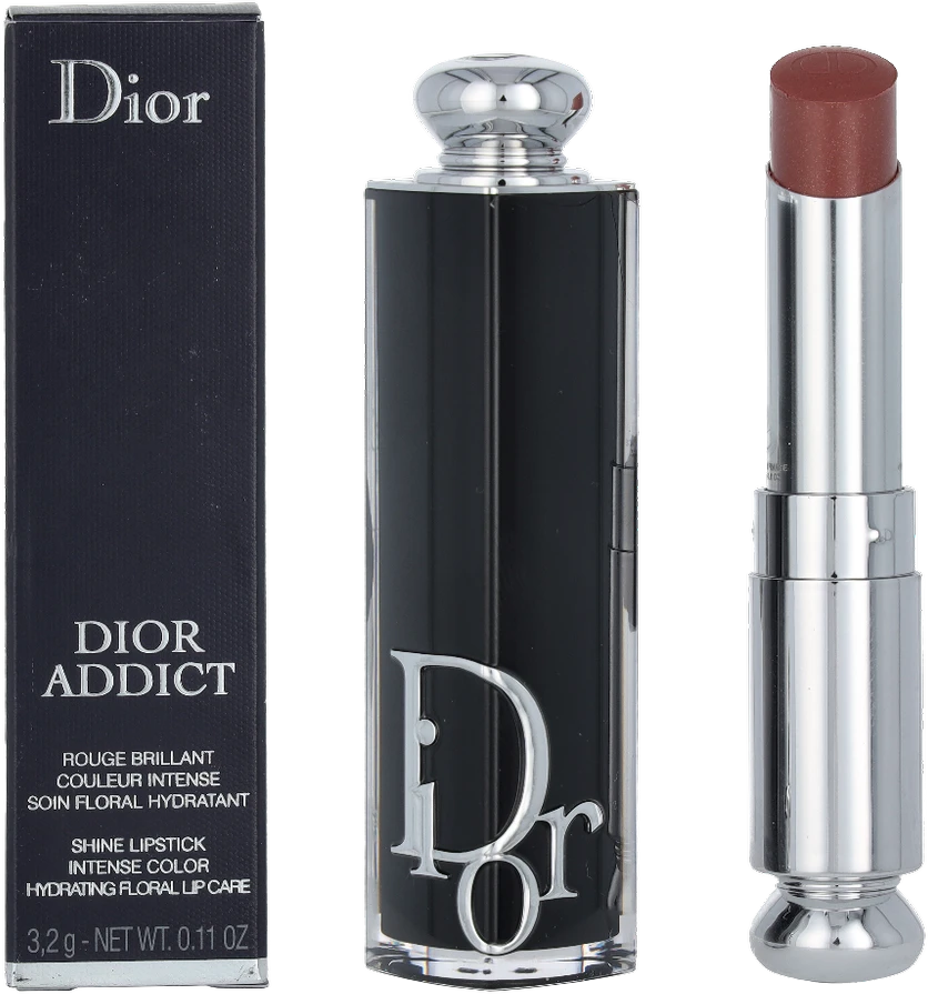 DIOR Dior Addict Lipstick lūpų dažai, atspalvis: 418 rusvai gelsvas Oblique, 3.2 g