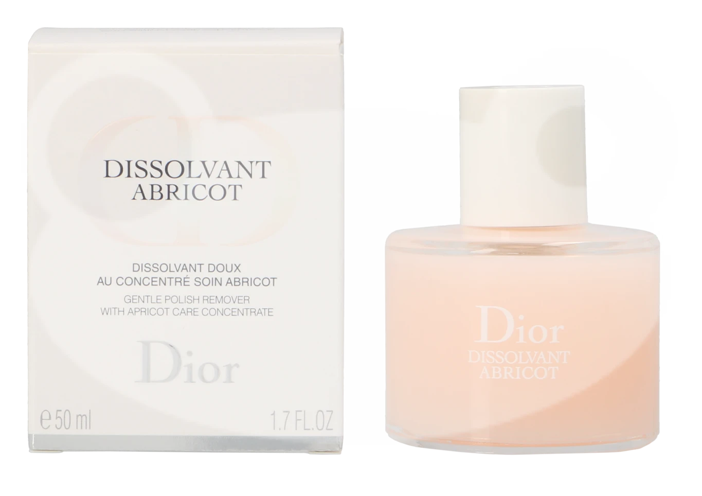 Christian Dior, Dissolvant Abricot, Nagų lakas Remover, 50 ml