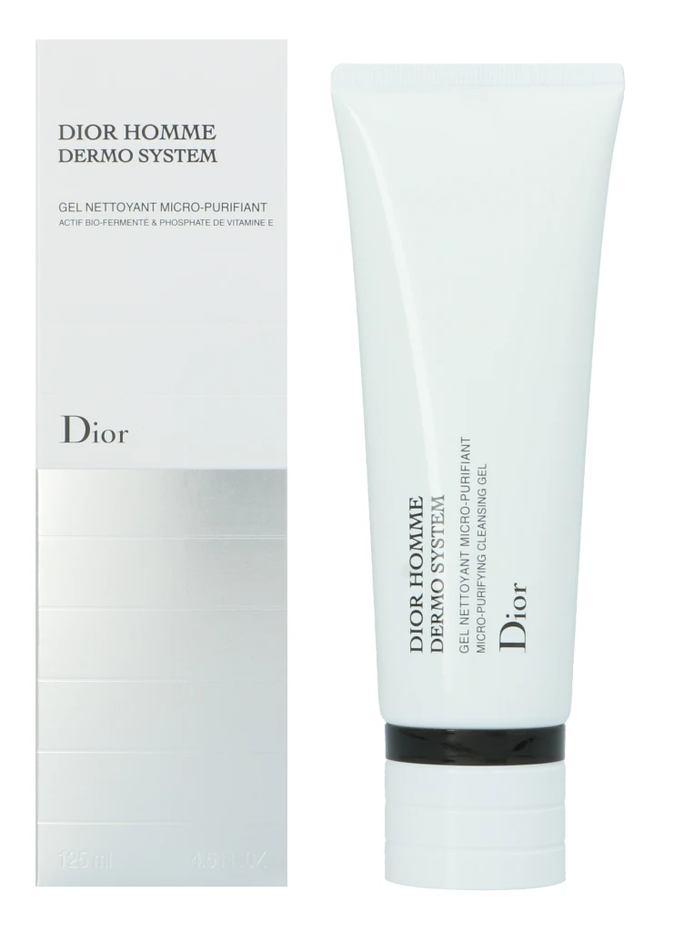 Christian Dior Homme Dermo System valomasis gelis, 125 ml