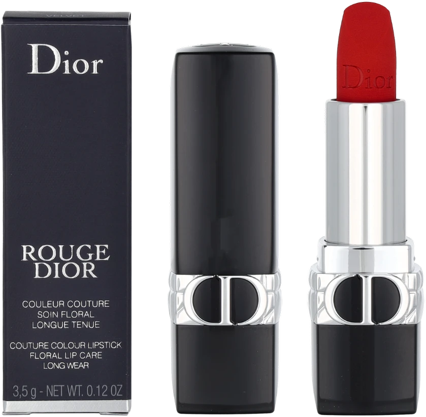Christian Dior Couture Colour Matte Kreminis Lipstick 999 Velvet Papildomas 3.5 ml