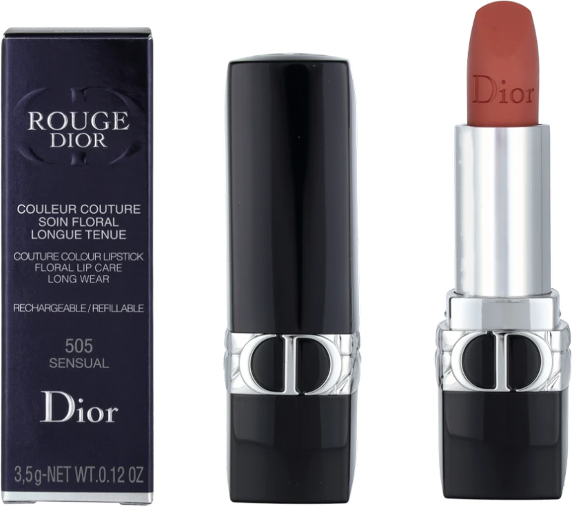 Shiseido Christian Dior Couture Colour Matte Kreminis Lipstick 505 Sensual Papildomas 3.5 ml