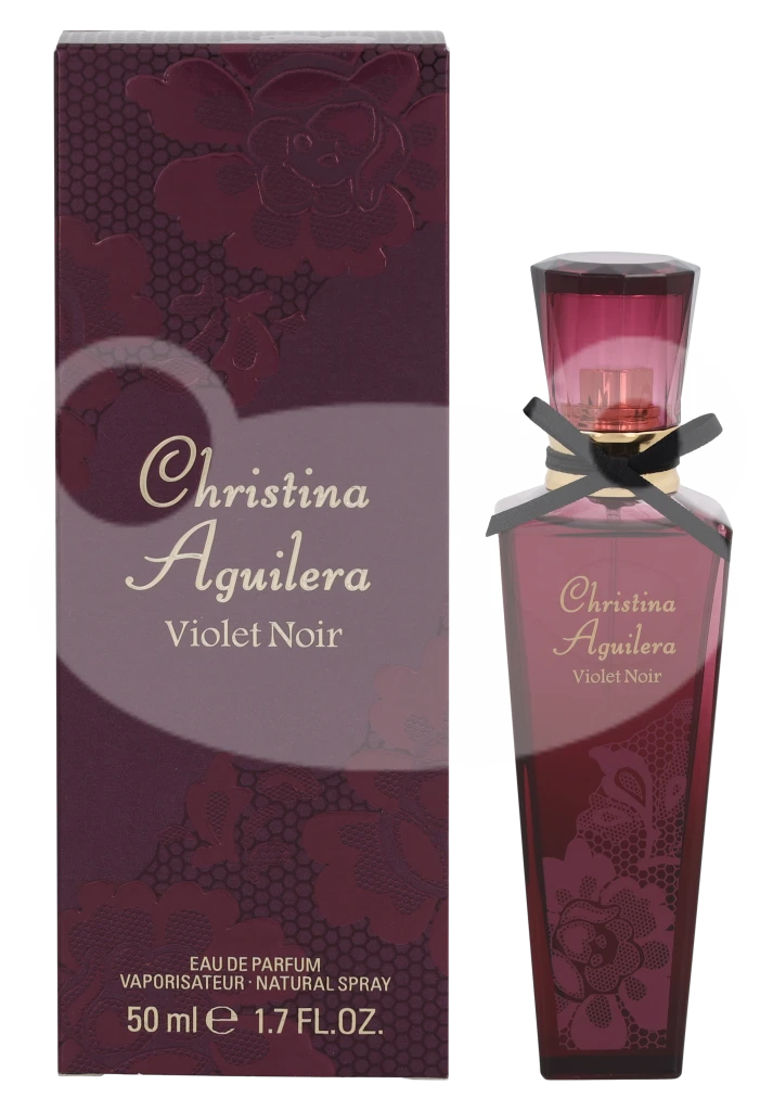 Christina Aguilera Violet Noir EDP parfumuotas vanduo moterims, 50 ml