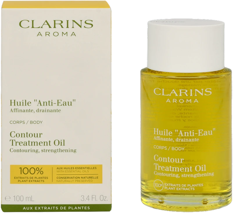 Clarins kūno priežiūros aliejus „Anti-Eau Contour“, 100 ml