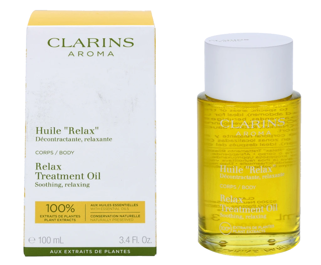 Clarins Aroma Relax Treatment Oil Body Oil moterims, 100 ml
