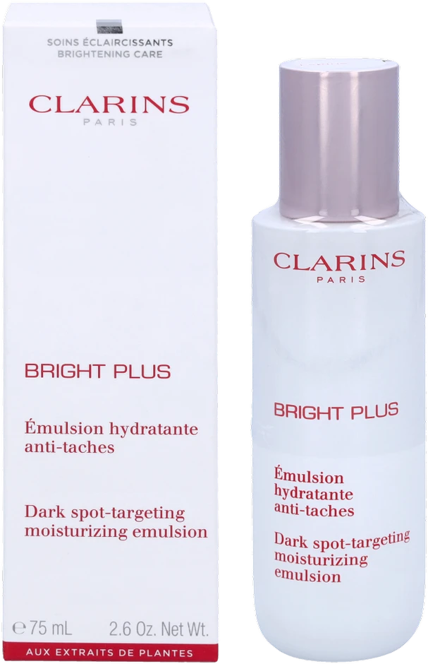 Drėgnas Clarins Bright Plus Dark Spot Targeting. Emulsija, 75 ml