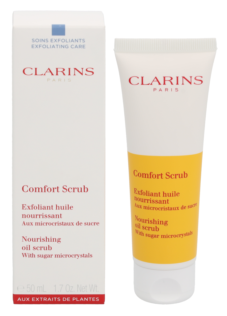 Clarins Comfort Scrub - maitininantis Oil Scrub, 50 ml