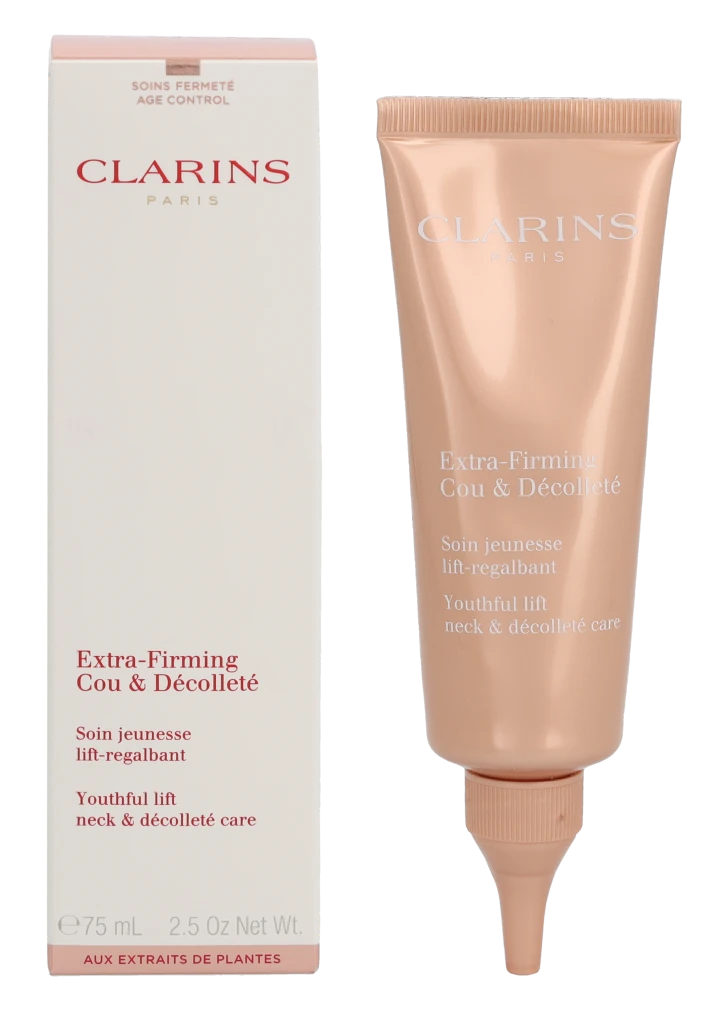Clarins Extra-Firming Kreminis for Neck and Décolleté moterims, 75 ml