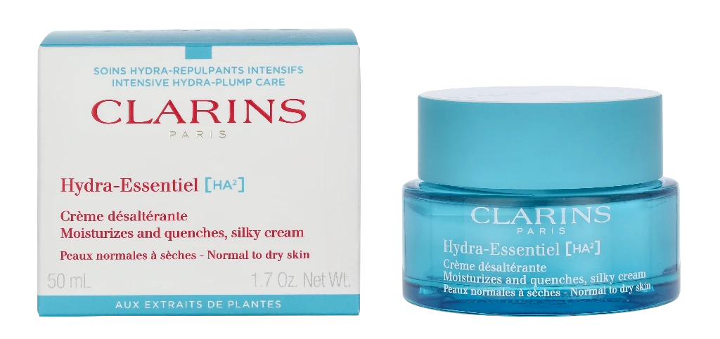 Clarins Hydra-Essentiel [HA2] Silky Kreminis Day Kreminis moterims, 50 ml