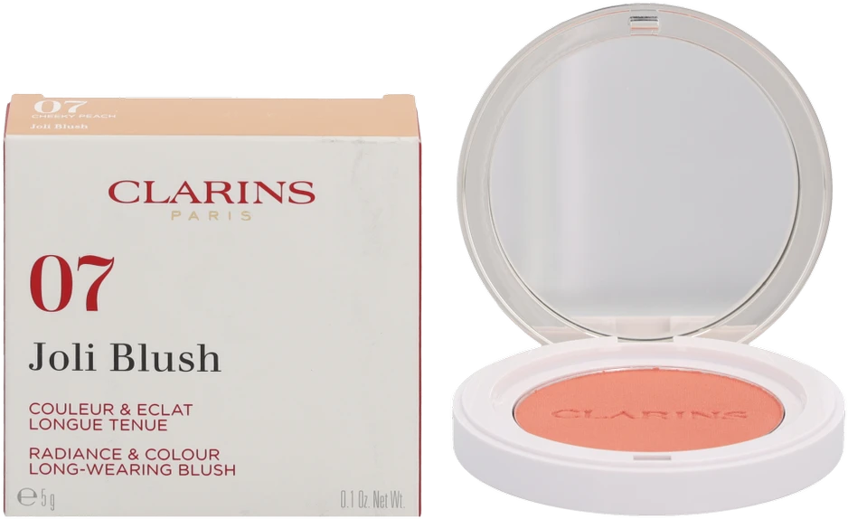 Clarins Veido skaistalai 07 Cheeky Peach 5g
