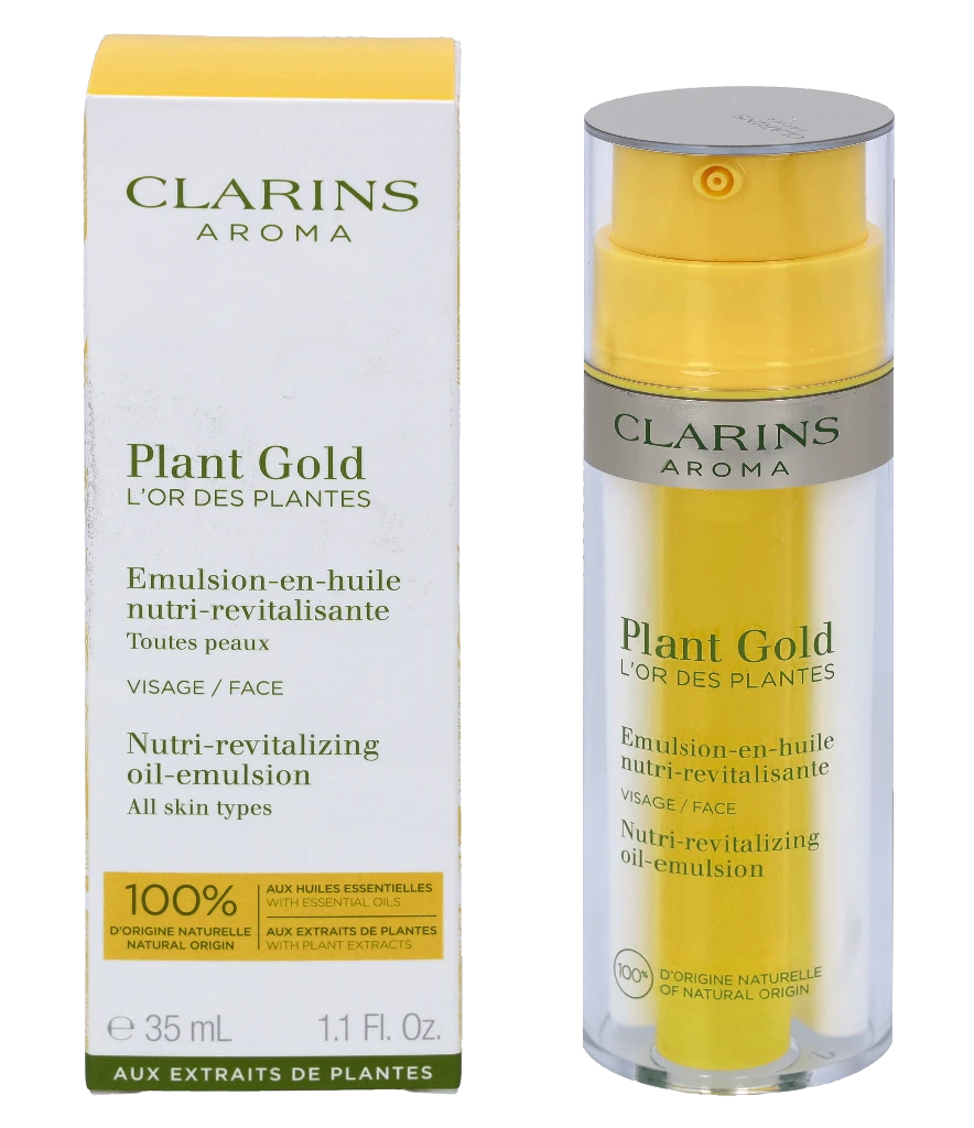 Clarins Plant Auksinė Nutri-Revitalizing Oil-Emulsion 35 ml