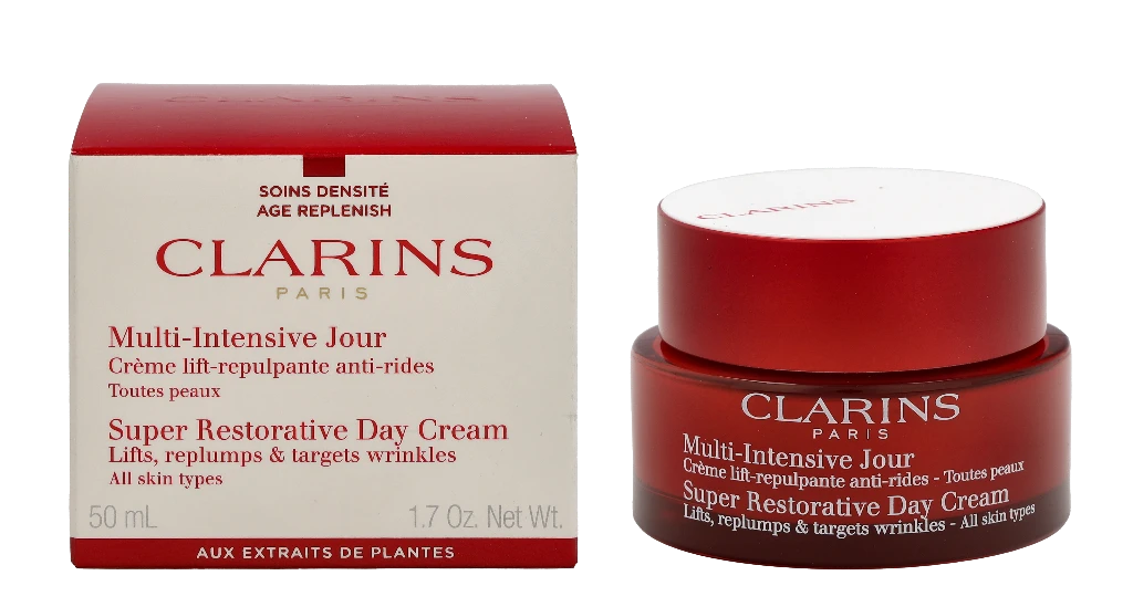 Clarins Super Restorative Day Kreminis atstatomasis dieninis veido kremas, 50 ml