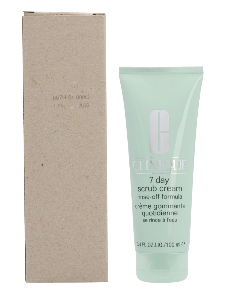 Clinique 7 Day Scrub Kremas Rinse Off Formula šveičiamasis veido kremas, 100 ml
