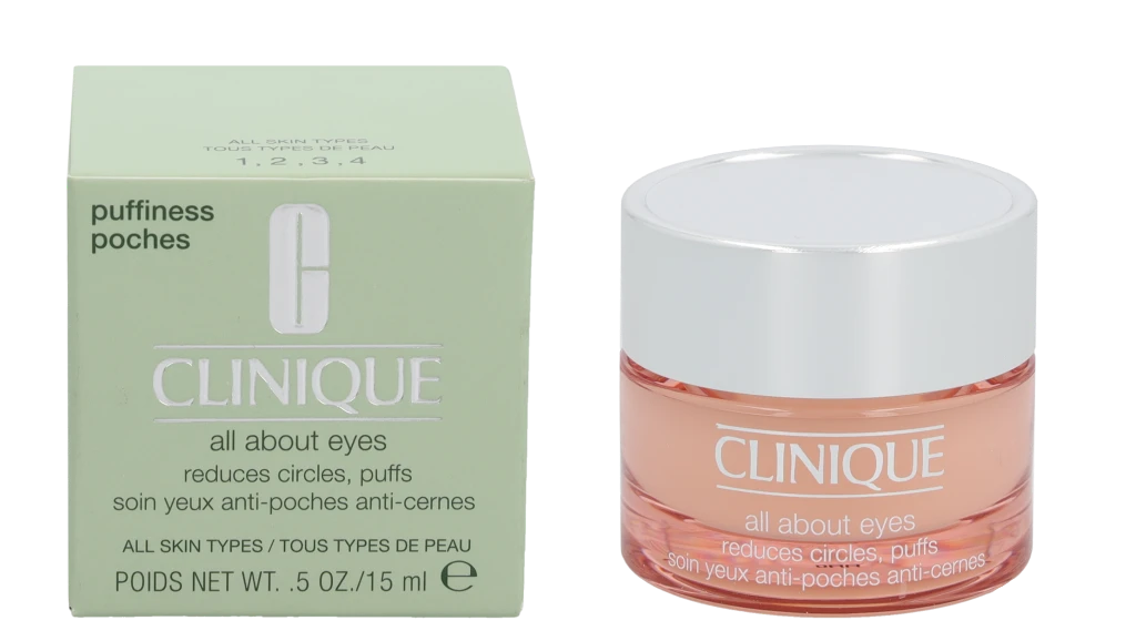 Clinique All About Eyes paakių gelis-kremas, 15 ml