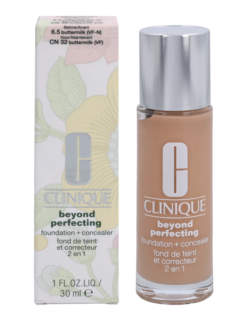 Clinique Beyond Perfecting Foundation ir Maskuoklis CN32 Pasukos, 30 ml