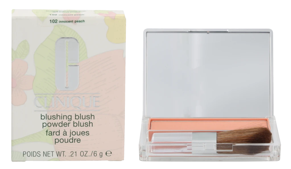 „Clinique“ skaistalai „Blushing Blush Powder“ skaistalai „02 Innocent“, 6 g