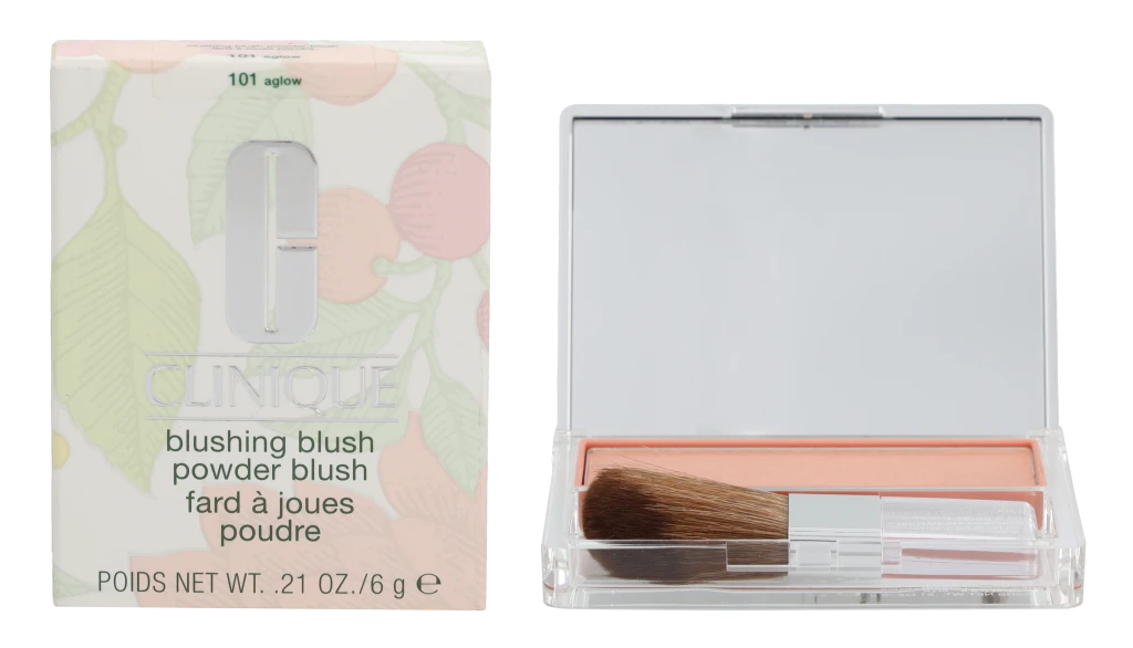 Clinique Blushing Blush Powder Blush 101 Aglow, 6 g