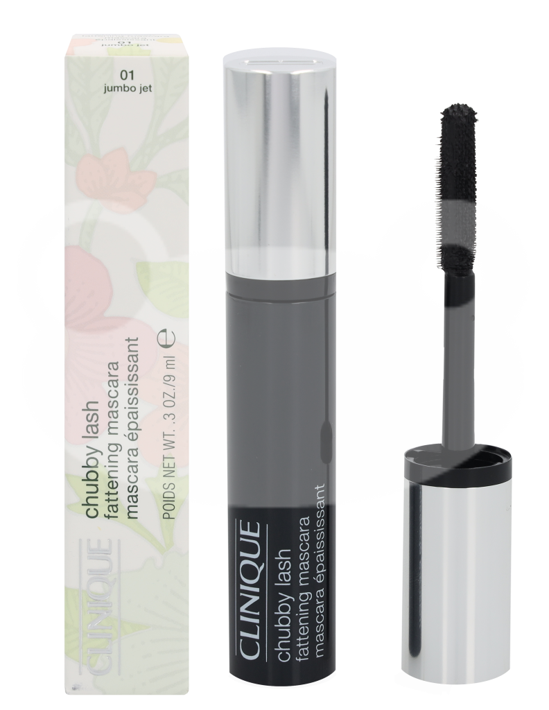 Clinique Chubby Last Fattening Blakstienų tušas 01 Jumbo Jet 9ml