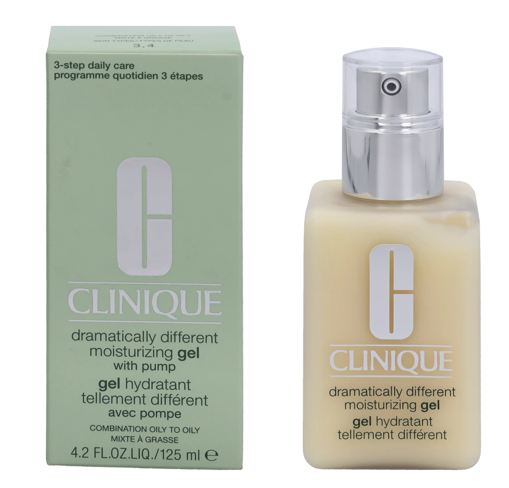 Clinique Dramatically Different Moisturizing Gel drėkinamoji veido želė, 125 ml