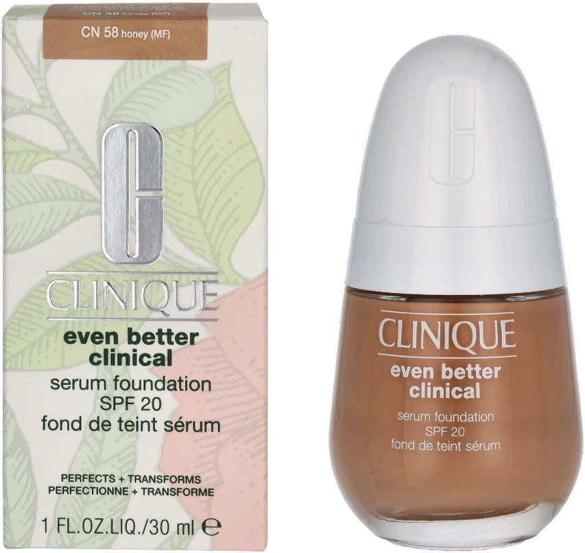 „Clinique Even Better“ serumo makiažo pagrindas su SPF20 CN58 medaus, 30 ml