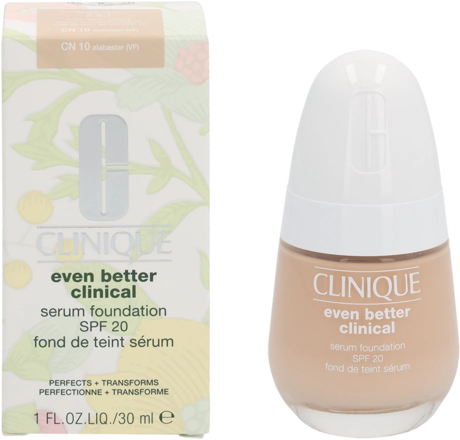 Clinique Even Better Clinical Foundation Spf20 10-Alabaster, 30 ml