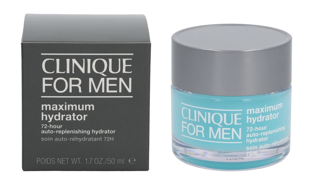 Clinique Men Maximum Hydrator 72-hour Auto-Jauninamasis Hydrator drėkinamasis gelis vyrams, 50 ml