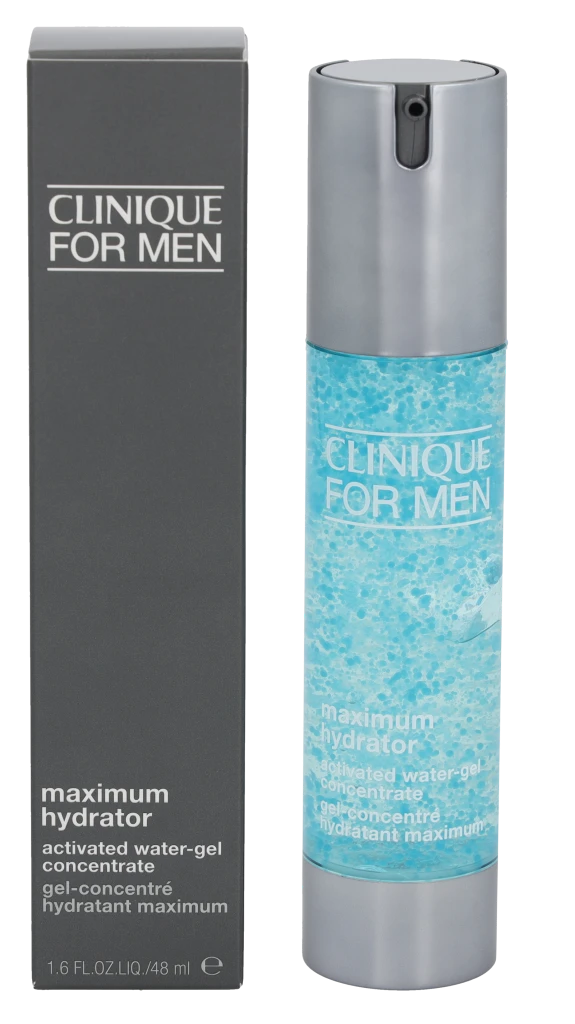 „Clinique For Men Maximum Hydrator Activated Vanduo“ gelio koncentratas, 50 ml