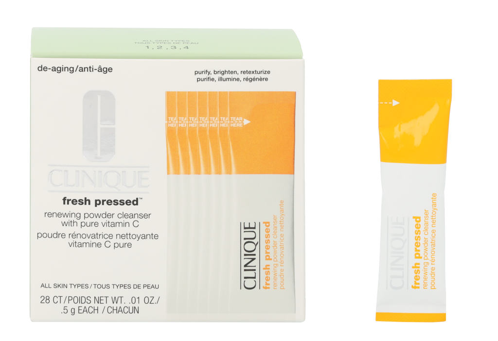 „Clinique Fresh Pressed Renewing Powder“ valomosios putos