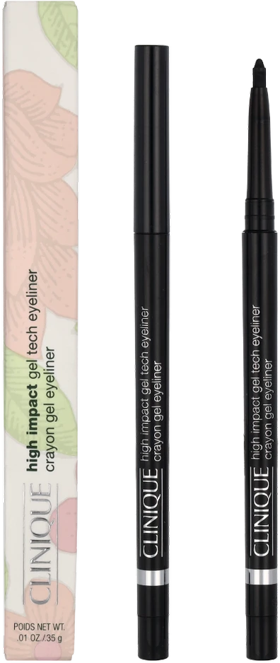 Clinique High Impact Gel Tech Akių apvadas #01 Intense Juodas, 0.35 g