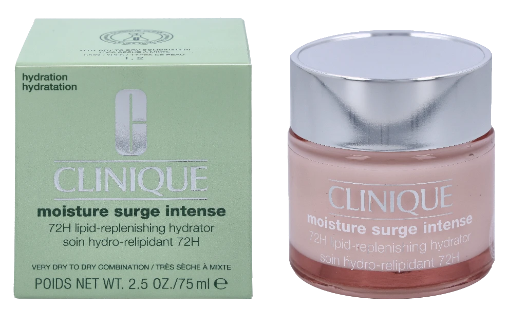 Clinique Moisture Surge Intense 72h Lipid-Jauninamasis Hydrator, 75 ml