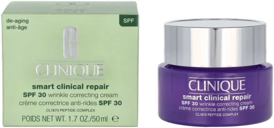 Clinique Smart Clinical Crema Antiarrugas Spf30, 50 ml