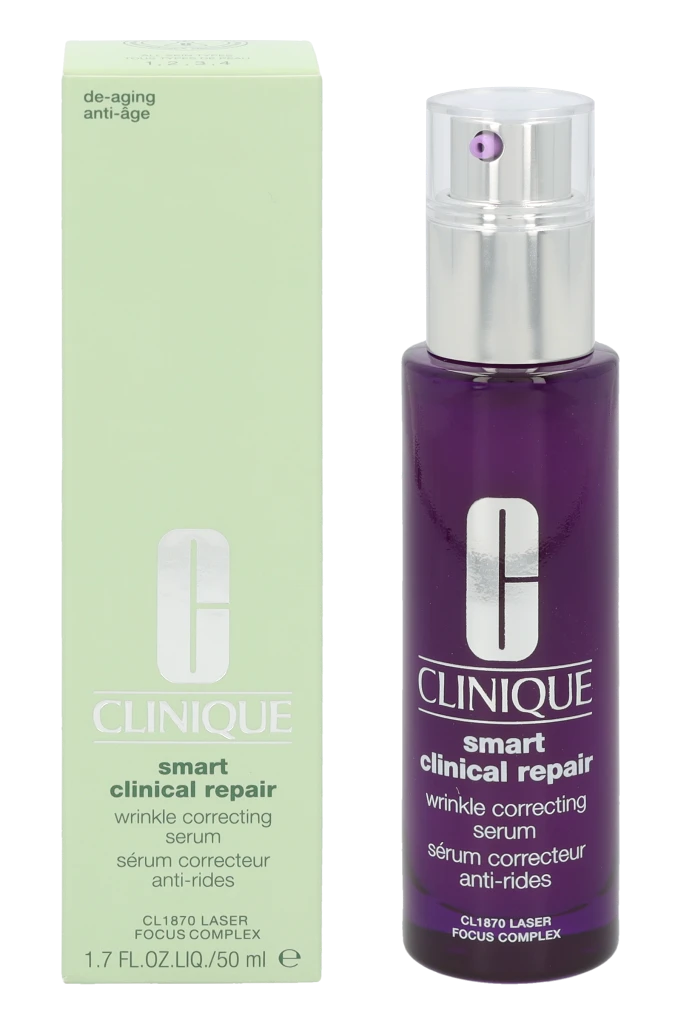 Clinique Smart Clinical Repair Wrinkle Correcting Serum koreguojantis veido serumas nuo raukšlių, 50 ml