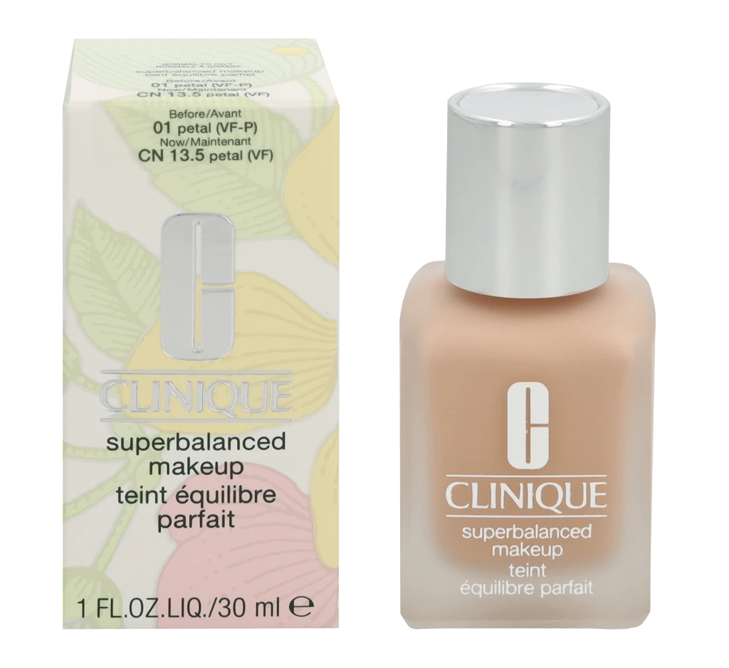 „Clinique Superbalanced Makeup“ makiažo pagrindas #01 Petal/Normali ir riebiai odai, 30 ml