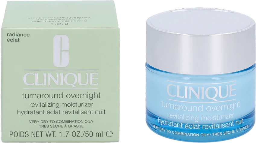 „Clinique Turnaround Overnight Revitalizing Moisturizer“, 50 ml