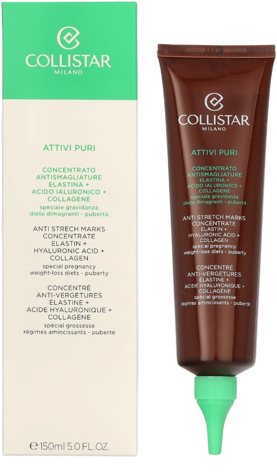 „Collistar Pure Actives“ koncentratas nuo strijų, celiulito ir strijų, 150 ml