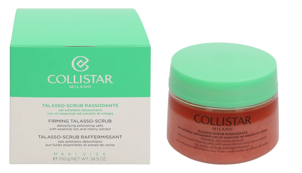 "Collistar" stangrinamasis Talasso šveitiklis Detoksikuojančios eksfoliuojančios druskos 700g
