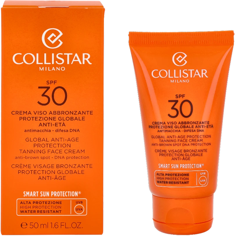 Collistar Perfect Tanning Antiage veido kremas SPF30 50ml