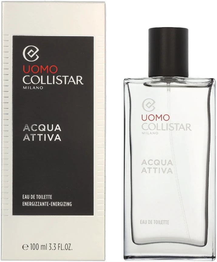 Collistar Uomo Acqua Attiva EDT tualetinis vanduo vyrams, 100 ml