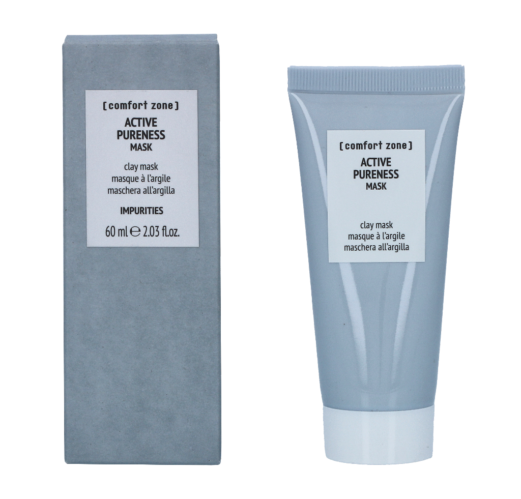 Comfort Zone Active Pureness Mask valanti kaukė su moliu, 60 ml