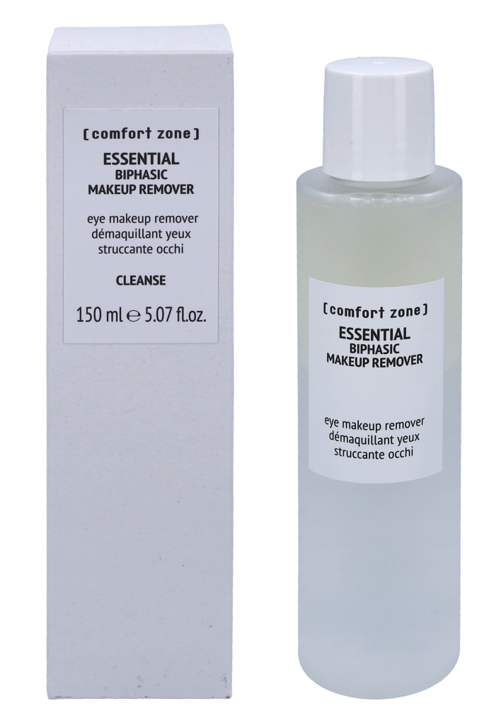 Comfort Zone Essential Biphasic Make Up Remover akių makiažo valiklis, 150 ml