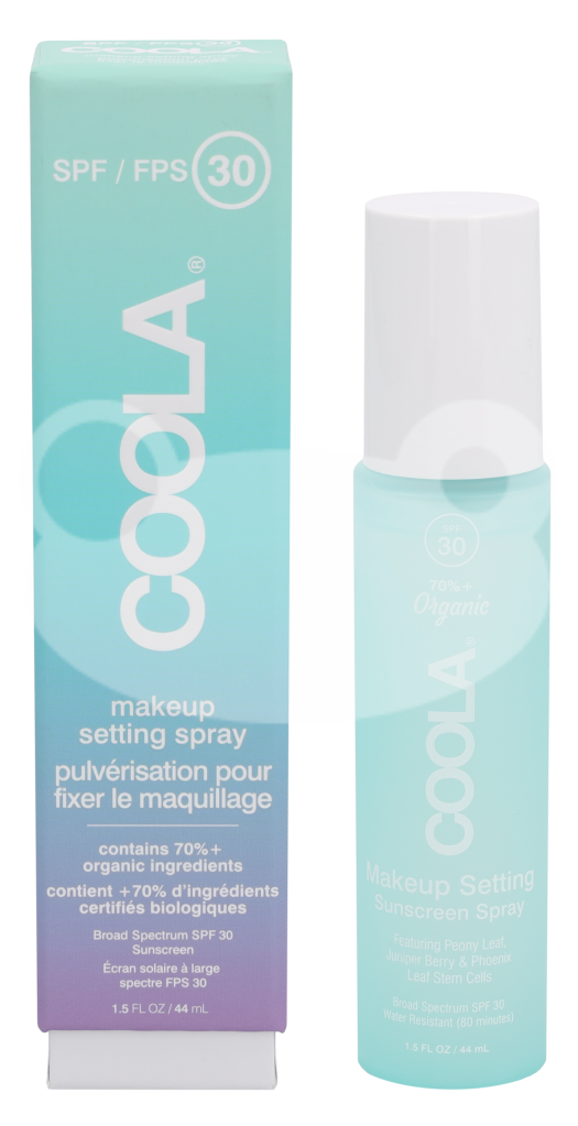 Coola Face Makeup Setting Purškiklis SPF30, 44 ml