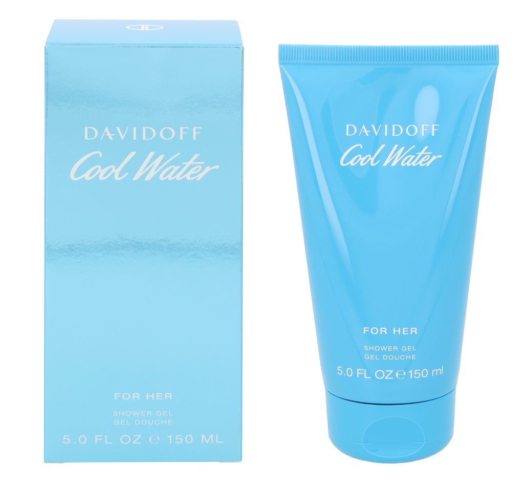 Davidoff Cool Vanduo Woman Gentle Shower Breeze dušo želė moterims, 150 ml