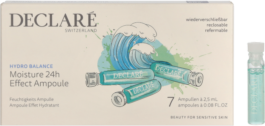 Declaré Moisture 24h Effect Ampulė 7x2,5ml