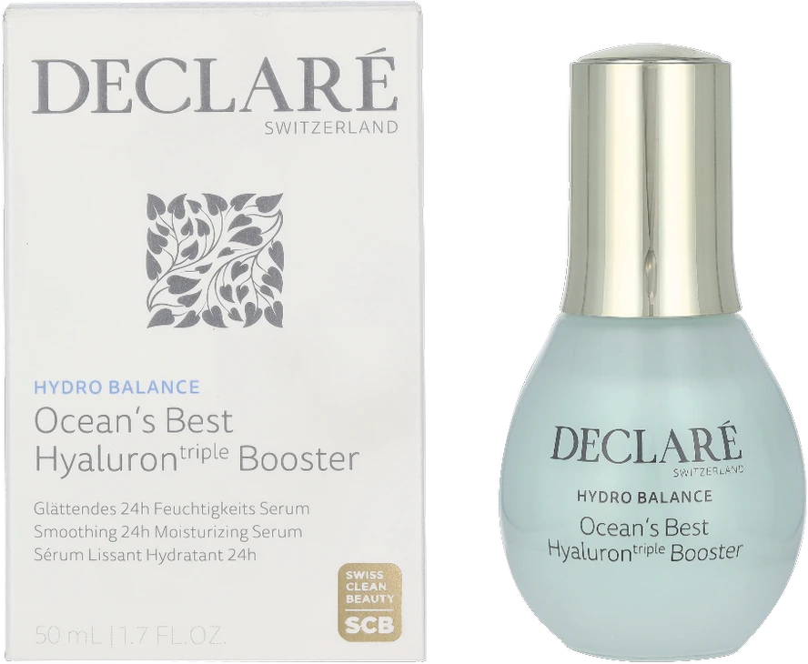 Declaré Ocean's Best Hyaluron Triple Booster drėkinamasis veido serumas, 50 ml
