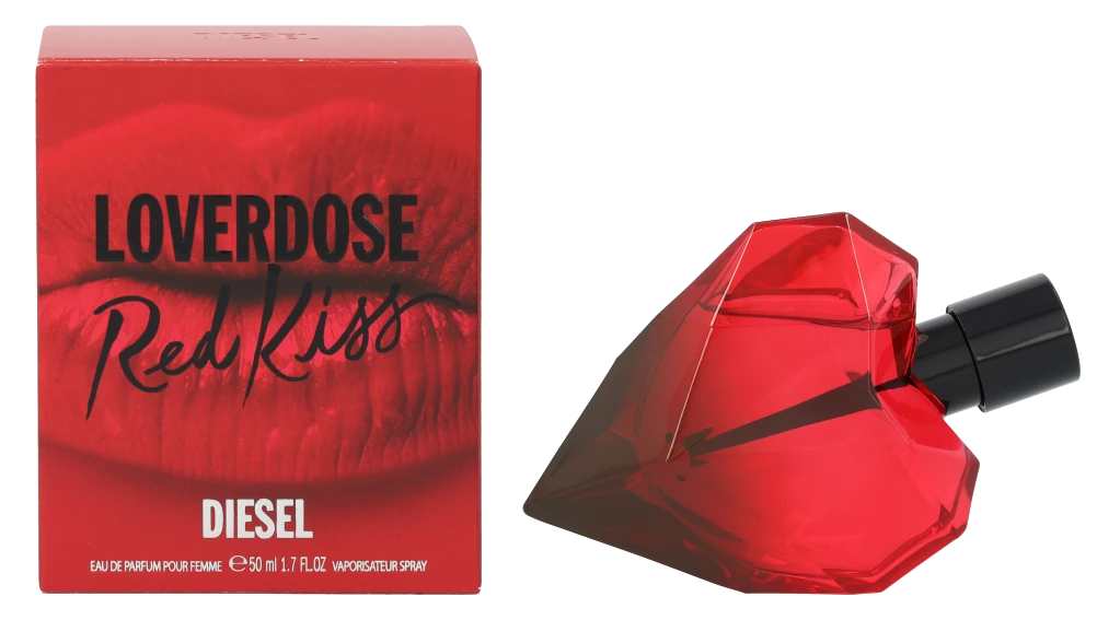 Diesel Loverdose Raudona Kiss EDP parfumuotas vanduo moterims, 50 ml