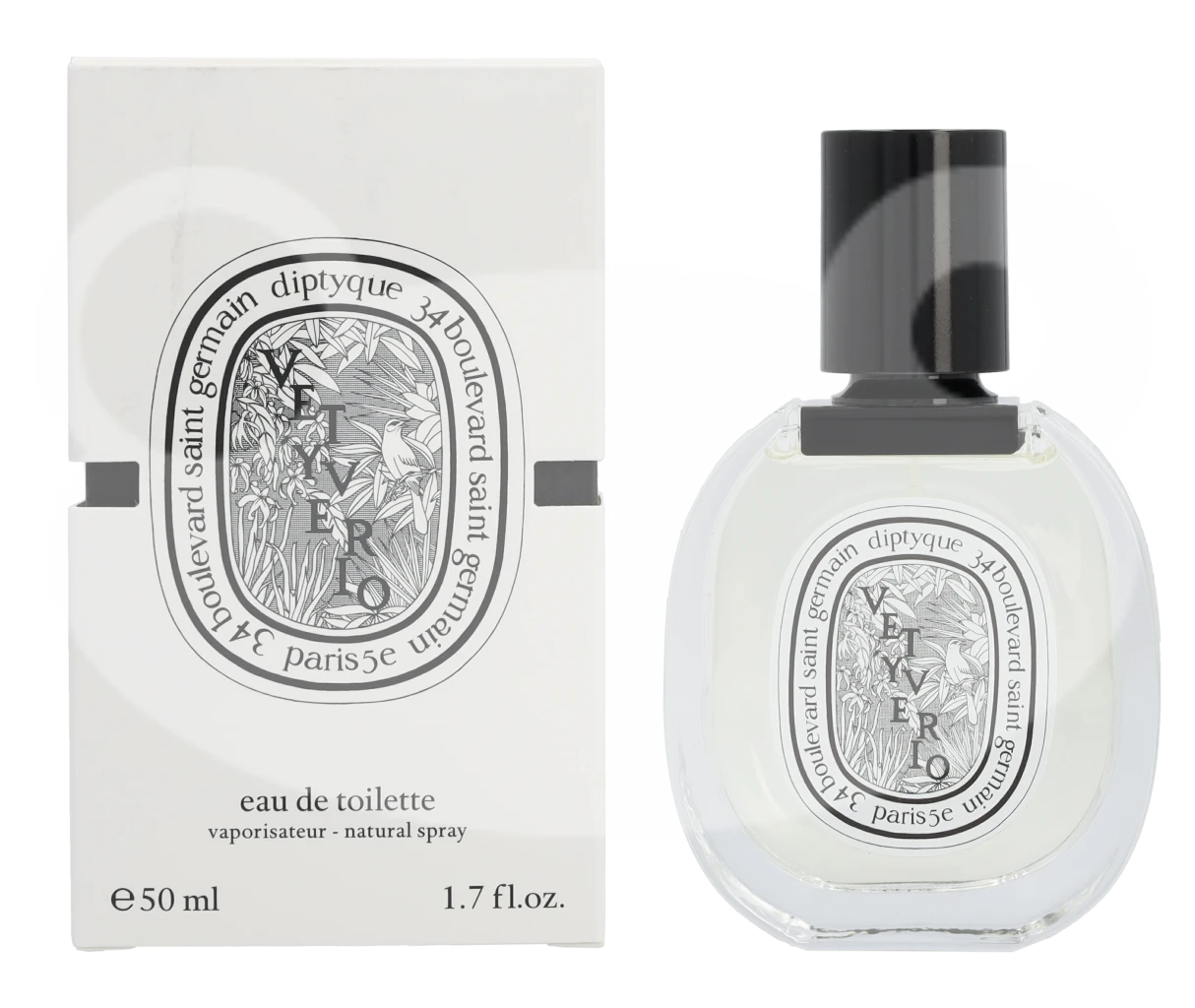 Diptyque Vetyverio EDT tualetinis vanduo unisex, 50 ml